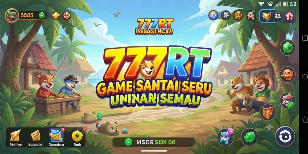 Tampilan gameplay seru di 777RT dengan tantangan yang mengasyikkan.