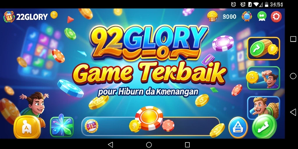 Tangkapan layar gameplay 92GLORY dengan desain yang menarik dan interaksi Bingo.