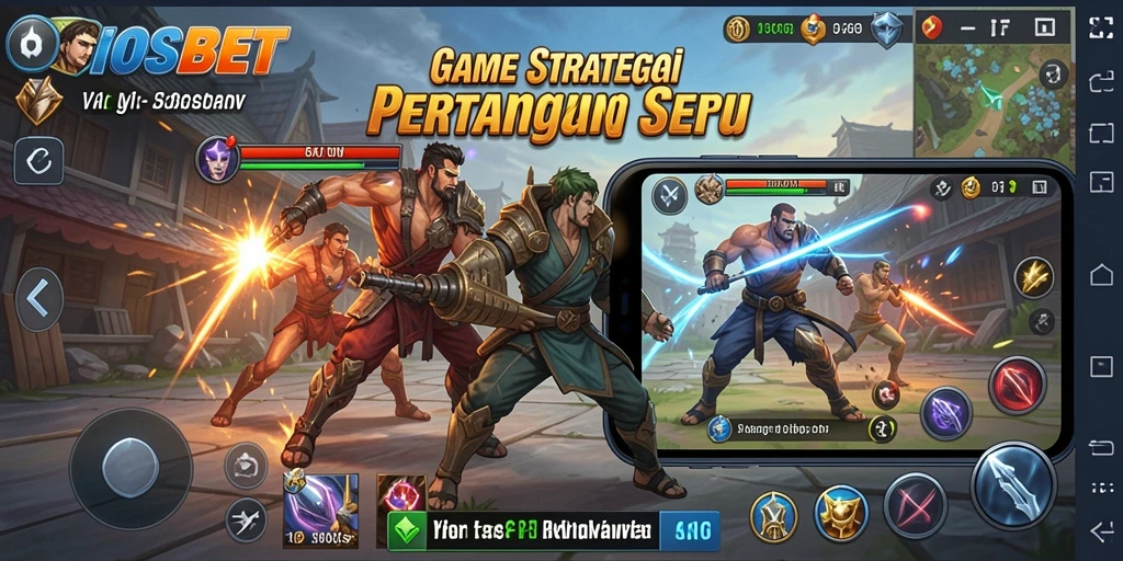 Screenshot utama gameplay SLG yang menarik dan menantang.