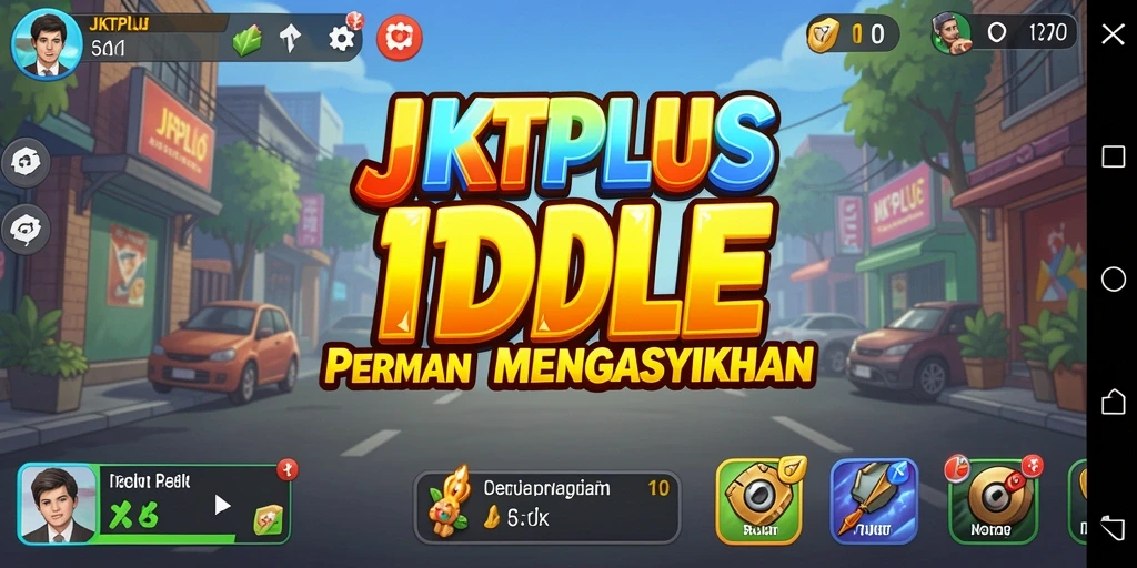 Screenshot tampilan menarik dari gameplay JKTPLUS yang menantang.