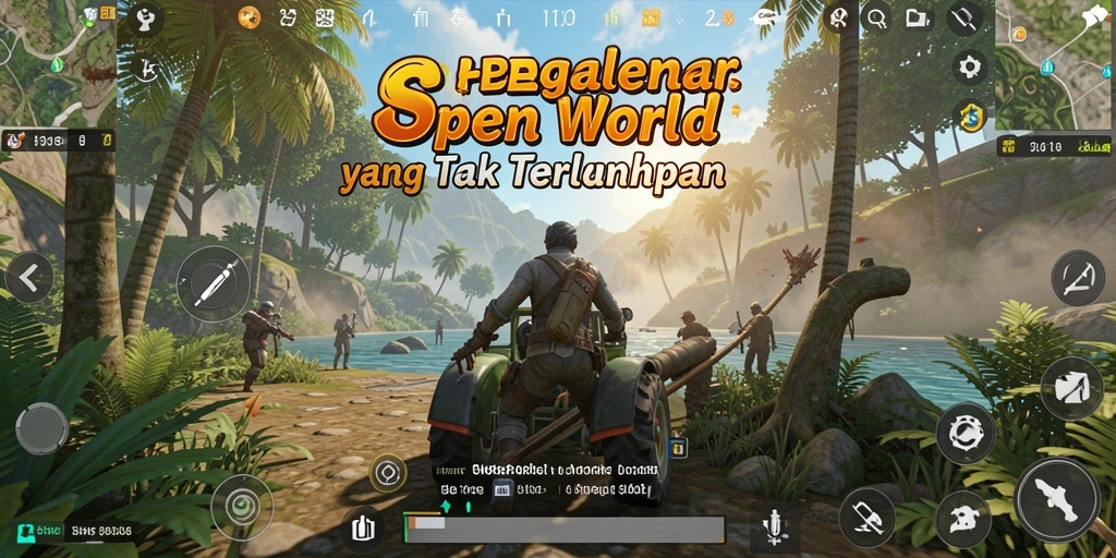 Tampilan menakjubkan dari dunia terbuka dalam SHE888.