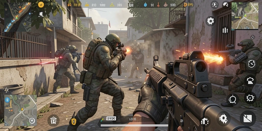 Gameplay seru SVIP3 dengan pertempuran intens dan grafis menawan.